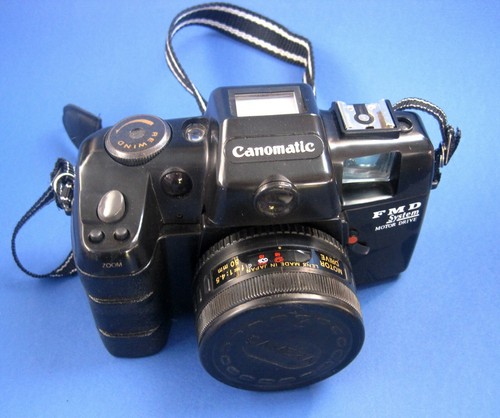 Canomatic 35mm film camera - film,