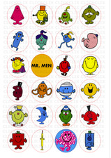 24 x MR MEN Edible Fairy