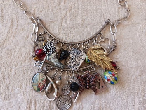 Vtg hand assembled charms - vtg,