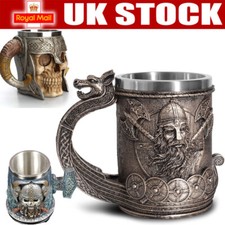 Viking Longship Norse Tankard