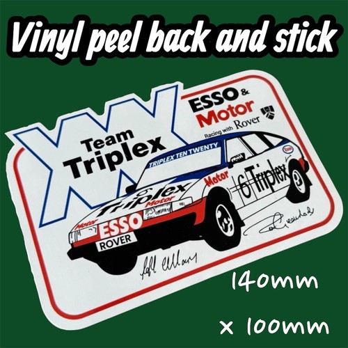 Esso team triplex rover rally - team,