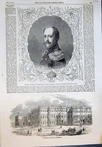 Antique print nicholas - antique,