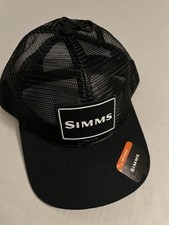 NWT Simms Fishing Logo Black