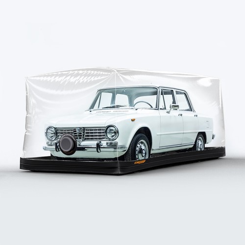 Indoor capsule car - indoor, bubble