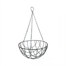 12" Wire Hanging Basket Round
