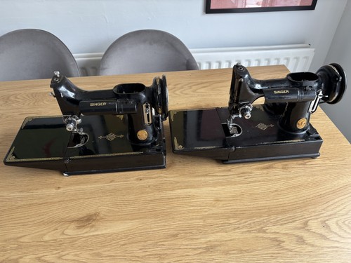 Singer 221 sewing - 2, x