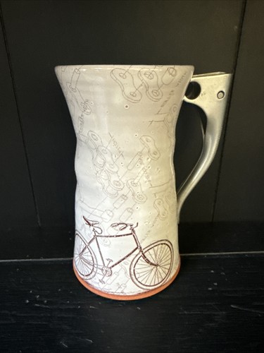 Art studio pottery bicycle - pottery,