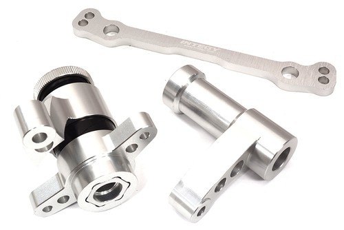 Silver steering bellcrank - silver,