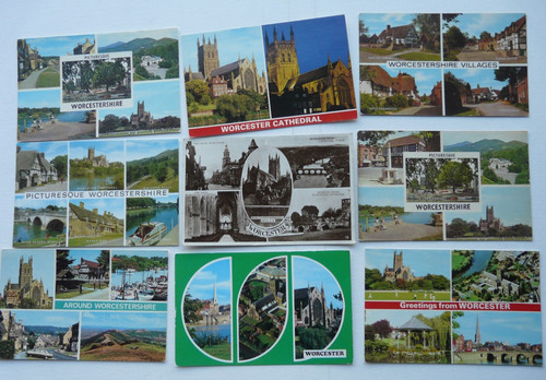 Worcestershire lot of 10 - lot,