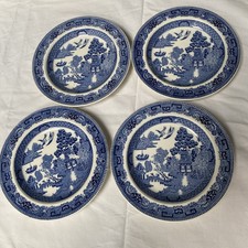 ￼4  x ￼ Wedgewood 6 Inch Side Plates Willow Pattern