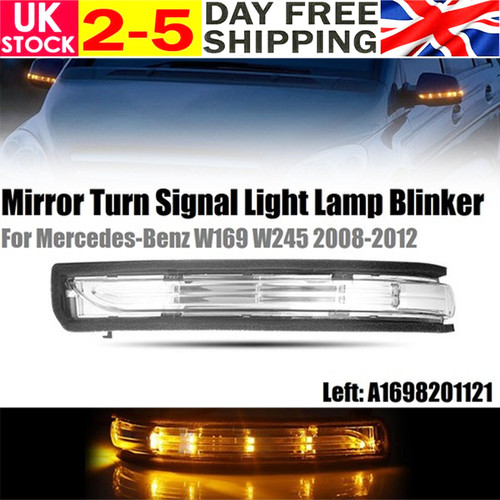 Left wing mirror led indicator - mirror,