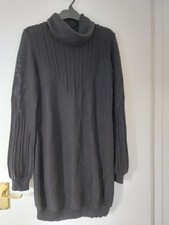 black Peruzzi knitted dress