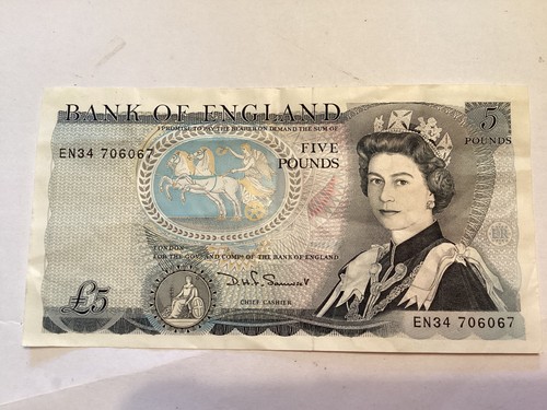 Bank england five pound - england, £5