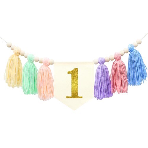High chair banner - banner, first