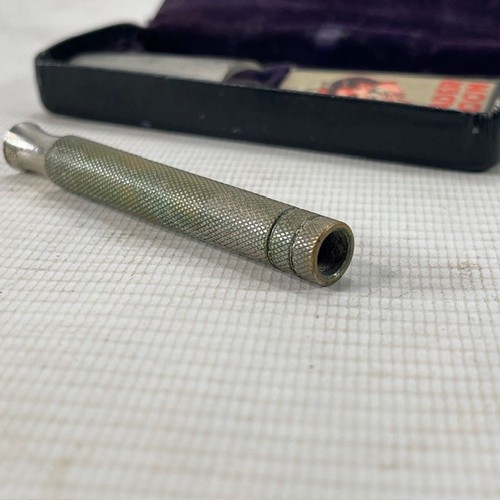 Vintage gillette razor handle - vintage,