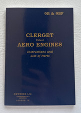 Clerget Patent Aero Engines 9B
