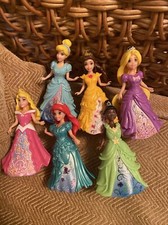 Magiclip Dolls Set Of 6 Disney Princess