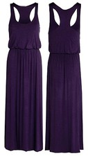Women ladies Maxi Dress Jersey
