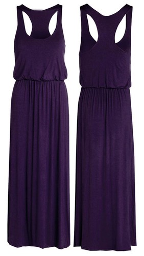 Women ladies maxi dress jersey - maxi,
