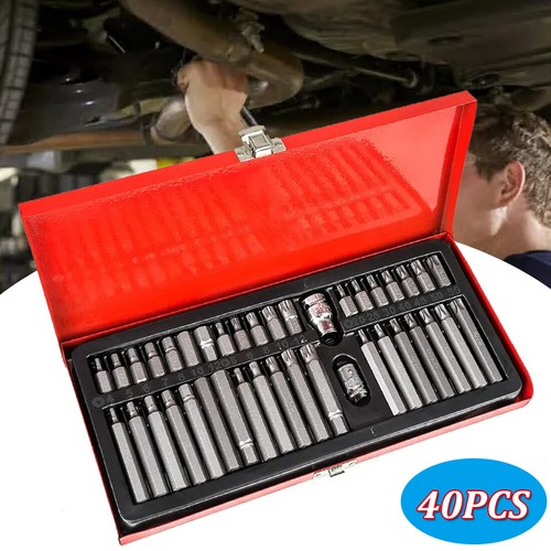 40pc hex torx star - star, bit