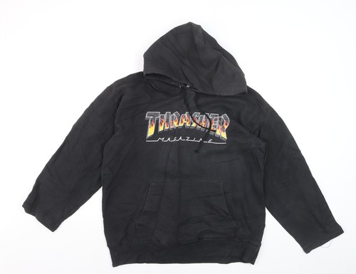 Thrasher men black - black, pullover