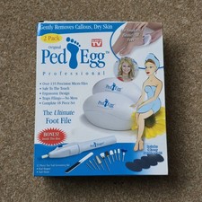 Ped Egg Prodessional Kit, X2 Ped Egg And Ped Shaper 12 Piece Kit