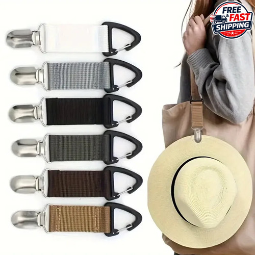 Portable travel hat - portable, clip
