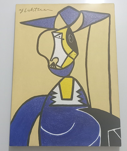 Roy lichtenstein painting oil - roy, lichtenstein,