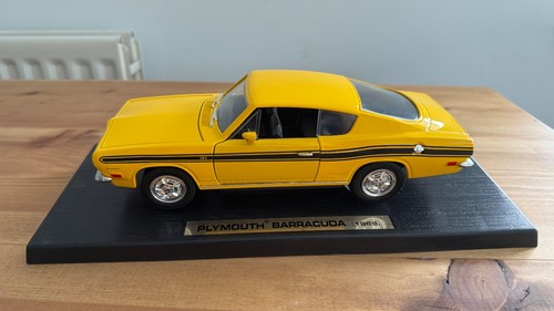Plymouth barracuda scale - plymouth, 1:18