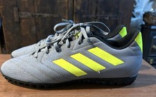 ADIDAS GOLETTO Astro Boots Grey/lime Uk Size 9 Adult