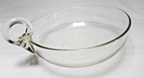 Victorian glass candy dish - glass,