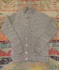 SNS Herning Grey Cardigan Size