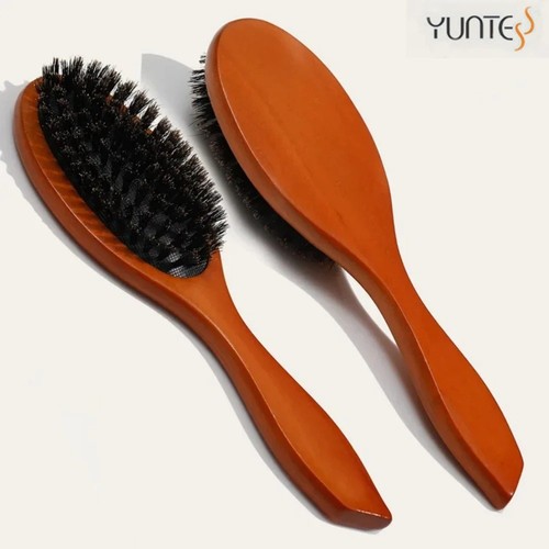 Natural boar bristle hair - natural,