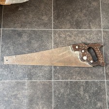 Vintage Henry Disston Hand Saw