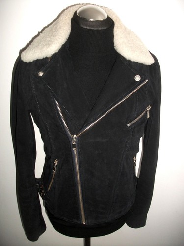 The kooples sheepskin suede - kooples,