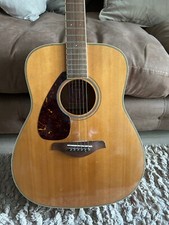 Yamaha FG720SL Acoustic Left Handed Guitar Wood Finish