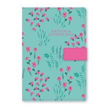A5 Address Book Linen Fabric
