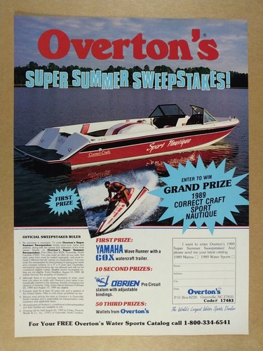 1989 overton correct - overton's, craft