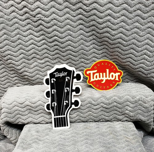 Taylor guitars sticker set - guitars,