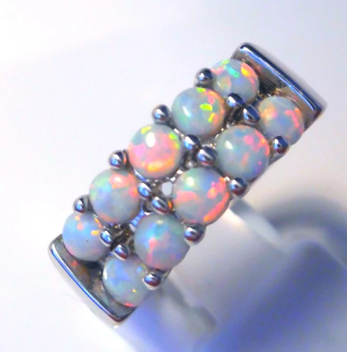 Gorgeous white fire opal - .,