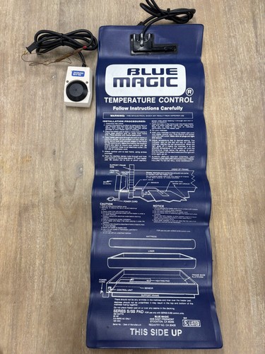 Blue magic hardside waterbed - blue,