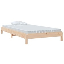 Solid Wood Pine Stack Bed