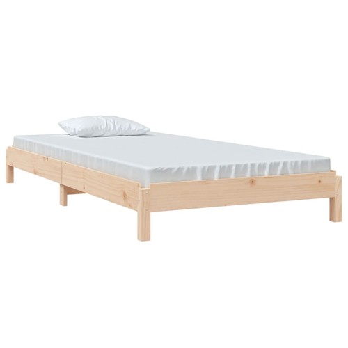 Solid wood pine - solid, stack