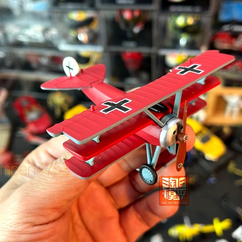 Diecast fokker red baron - fokker,