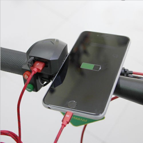 Handlebar usb power charger - handlebar,