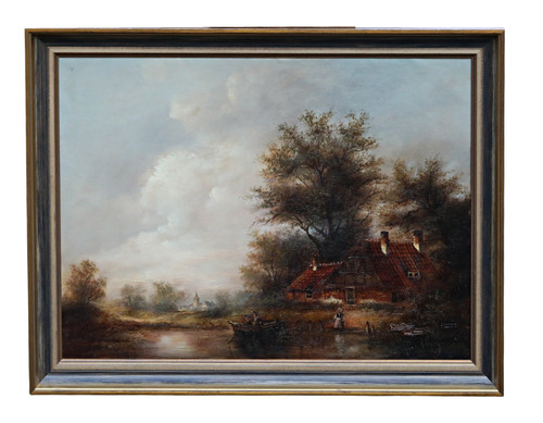 Naïck gilgert signed - naïck, oil