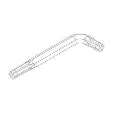 Thule Torx-key 6mm 65x18 - 52376 - Spare Parts