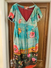Vintage John Galliano silk dress UK size 8 (Italian 40) 