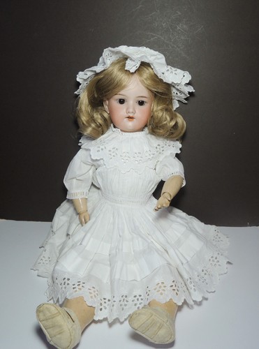 Antique vintage doll - , 21"