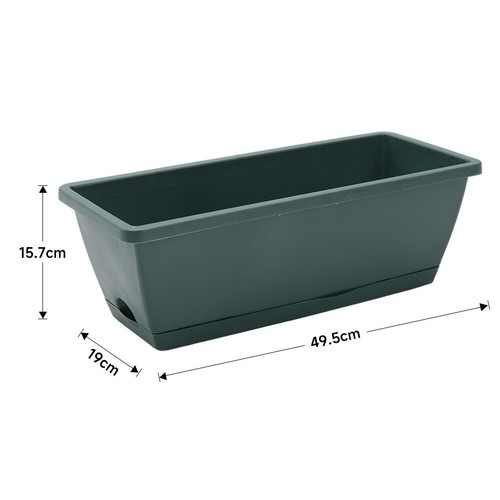 5pcs trough plant pot - plant, long